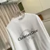 Dior Crewneck Sweatshirt Christian Dior Front Logo Print, Black, White #A68765
