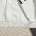 Dior Four‑Leaf Clover Embroidered Crewneck Sweatshirt, Black White #A68060