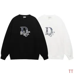 Dior Jacquard Embossed Logo French Terry Crewneck Sweatshirt #A67659
