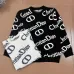 Dior Men All Over Christian Dior Logo Crewneck Sweater White, Black #A69329