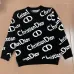 Dior Men All Over Christian Dior Logo Crewneck Sweater White, Black #A69329