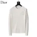 Dior Men Cable Knit Crewneck Sweater Off White, Black, Light Blue #A69330