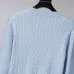 Dior Men Cable Knit Crewneck Sweater Off White, Black, Light Blue #A69330