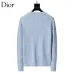 Dior Men Cable Knit Crewneck Sweater Off White, Black, Light Blue #A69330