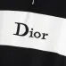 Dior Men Color Block Stripe Polo Knit Sweater Green, Black #A69331