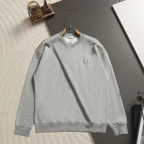 Dior Minimal CD Embroidery Crew Neck Sweatshirt Unisex Long Sleeve Pullover #A67446