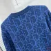 Dior Oblique Logo Jacquard Crewneck Short‑Sleeve Knit Top Black,Khaki,Blue #A68202