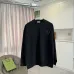 Dior Premium White Crew Neck Pullover Sweatshirt Men Embroidered Logo Casual Top #A67589