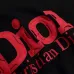 Dior Red Embossed Logo French Terry Crewneck Sweatshirt #A67658