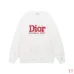 Dior Red Embossed Logo French Terry Crewneck Sweatshirt #A67658