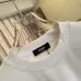 FENDI Crewneck Sweatshirt Mini Bear Embroidery Logo White, Black #A68788