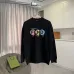Fendi Colorful Logo Crew Neck Sweatshirt, White & Black #A68048