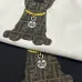 Fendi Puppy Dog Pattern Crewneck Sweatshirt Black White #A68063