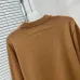 Givenchy Paris Letter Logo Crewneck Knit Sweater, Camel & Black #A69386