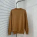 Givenchy Paris Letter Logo Crewneck Knit Sweater, Camel & Black #A69386