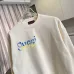 Gucci Blue‑Yellow Graffiti Logo Crew‑Neck Sweatshirt, Cream White, Black #A68233