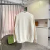 Gucci Blue‑Yellow Graffiti Logo Crew‑Neck Sweatshirt, Cream White, Black #A68233