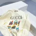 Gucci Cat Print Crew Neck Sweatshirt, Cream #A68050