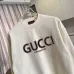 Gucci Classic Logo Crew Neck Sweatshirt, Cream & Black #A68056