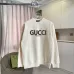 Gucci Classic Logo Crew Neck Sweatshirt, Cream & Black #A68056