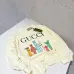 Gucci Colorful Cartoon Print Crew Neck Sweatshirt, Cream #A68052