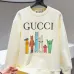 Gucci Colorful Cartoon Print Crew Neck Sweatshirt, Cream #A68052