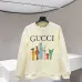Gucci Colorful Cartoon Print Crew Neck Sweatshirt, Cream #A68052
