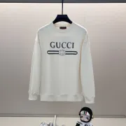 Gucci Cream Sweatshirt With Classic Brand Logo And Interlocking G Design #B54369