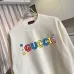 Gucci Crewneck Sweatshirt Colorful Pixel GUCCI Logo Off White, Black #A68785