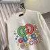 Gucci Crewneck Sweatshirt Colorful Pixel Interlocking GG Logo, Black, Cream White #A68764