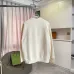 Gucci Vintage Colorful Logo Crew‑Neck Sweatshirt, Cream White, Black #A68232