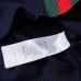 Gucci Web Stripe Crew-Neck Knit Sweater, Black, Navy Blue #A68189