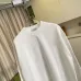 Loewe Premium Solid White Crew Neck Pullover Sweatshirt for Men #A67588