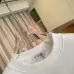 Loewe Premium Solid White Crew Neck Pullover Sweatshirt for Men #A67588