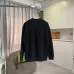 Loewe Premium Solid White Crew Neck Pullover Sweatshirt for Men #A67588