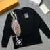 LV Hot Air Balloon Print Long Sleeve Tee, Black White #A68067