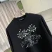 LV Men Rhinestone Fireworks Graphic Crew Neck Sweatshirt Fashion Streetwear Pullover #A67435