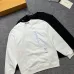 LV Monogram Patch Crewneck Sweatshirt, Black White #A68066