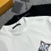 LV Star Flower Logo Long Sleeve Tee, Black White #A68069