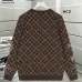 Louis Vuitton 2026FW Monogram Graffiti Wool Blend Crewneck Sweater, Brown #A69004