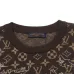 Louis Vuitton 2026FW Monogram Graffiti Wool Blend Crewneck Sweater, Brown #A69004