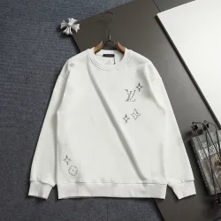 Louis Vuitton 3D Stereo Monogram Embroidered Crewneck Sweatshirt #A67634