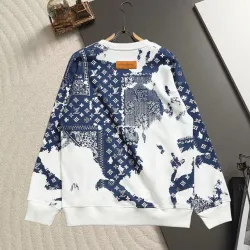 Louis Vuitton Bandana Print Crew Neck Sweatshirt Multi‑Colors #A67866