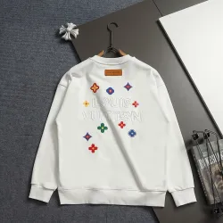 Louis Vuitton Classic Logo 3D Embossed Embroidery Crewneck Sweatshirt #A67646