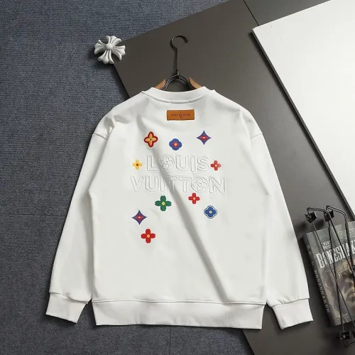 Louis Vuitton Classic Logo 3D Embossed Embroidery Crewneck Sweatshirt #A67646