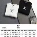 Louis Vuitton Classic Logo Denim Patchwork Embroidered Crewneck Sweatshirt #A67643