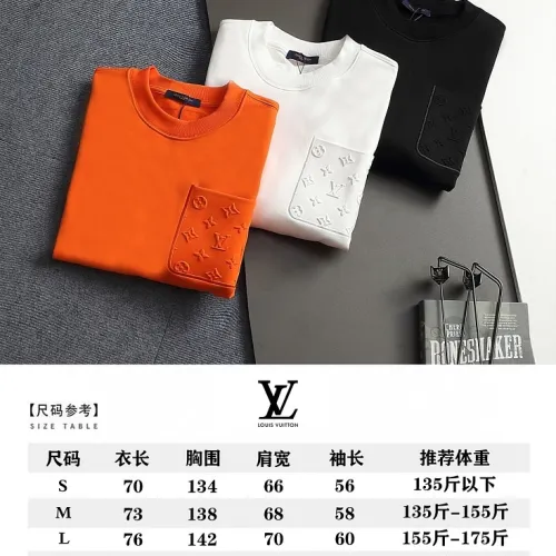 Louis Vuitton Classic Logo Embossed Embroidery Crewneck Sweatshirt #A67642