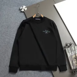 Louis Vuitton Classic Logo Embroidered Crew Neck Sweatshirt #A67633