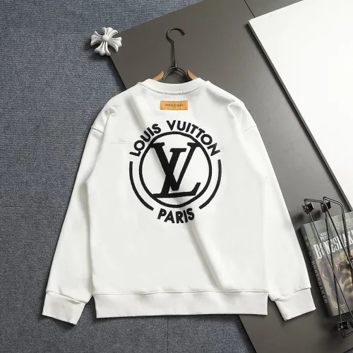 Louis Vuitton Classic Logo Embroidered French Terry Crewneck Sweatshirt #A67641