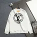 Louis Vuitton Classic Logo Embroidered French Terry Crewneck Sweatshirt #A67641